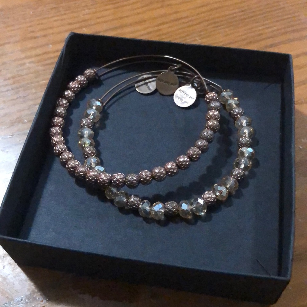 Alex and Ani Rose Gold Bracelet Set  FLASH SALE!!!